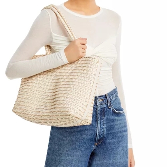 MadewellTransport E/W Woven Tote Color:Alabaster - Picture 2 of 9